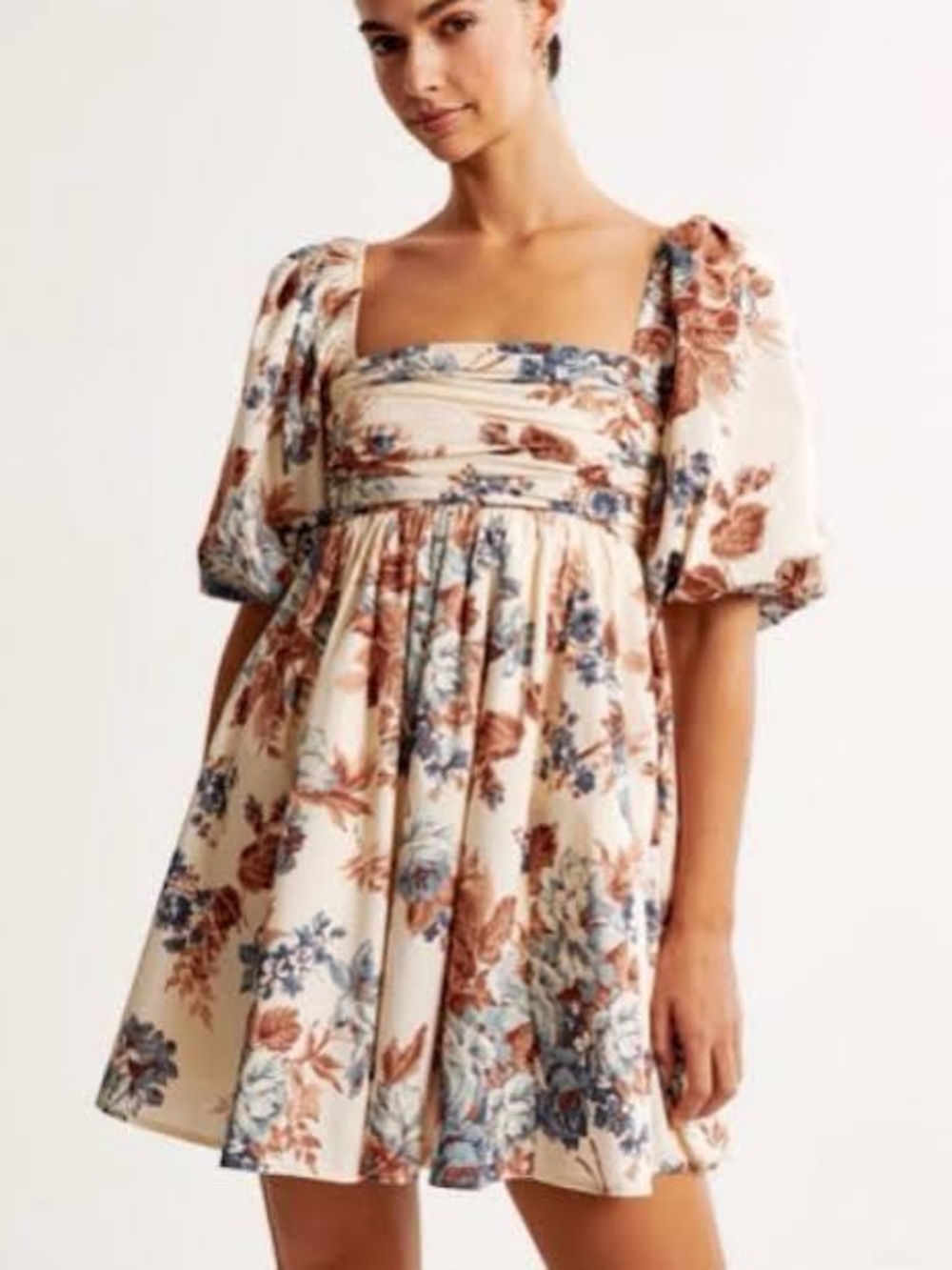 Emerson Puff Sleeve Mini Dress - Abercrombie & Fitch
